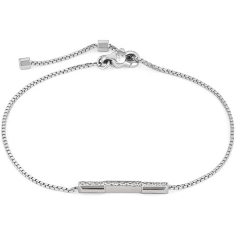 Gucci Link to Love bracelet with diamonds 